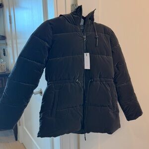 Dynamite Cinched Puffer Jacket